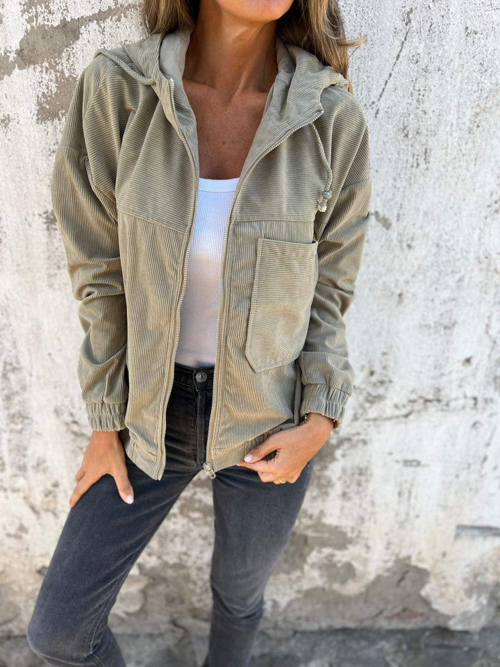 Ariellee - Freizeitjacke mit Kapuze und Reißverschluss