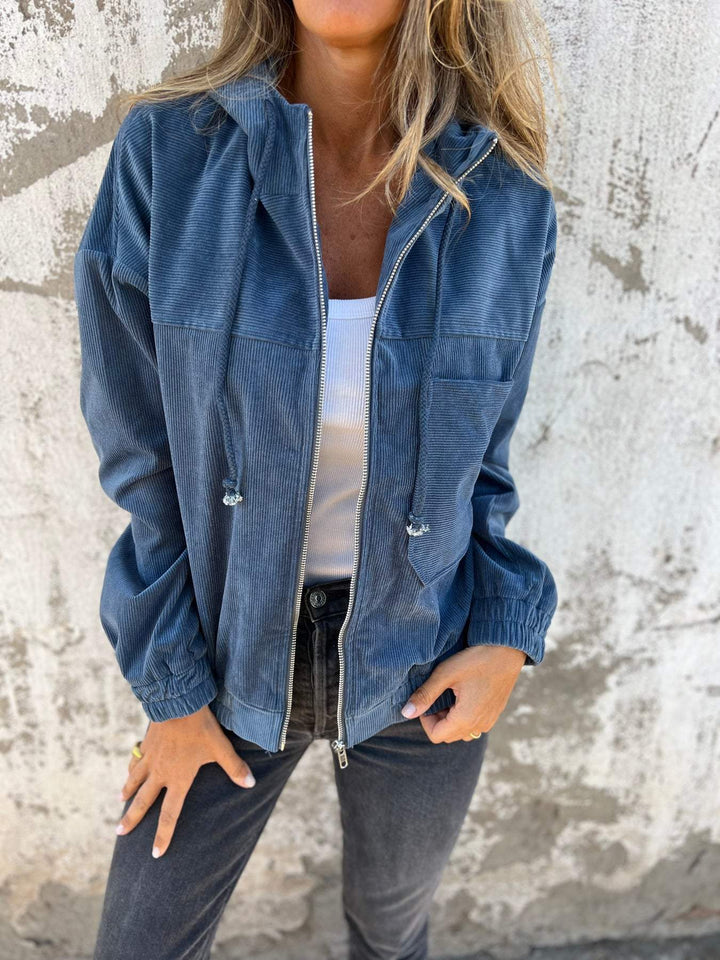 Ariellee - Freizeitjacke mit Kapuze und Reißverschluss