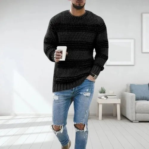 Darien - Eleganter Strickpullover – Beige
