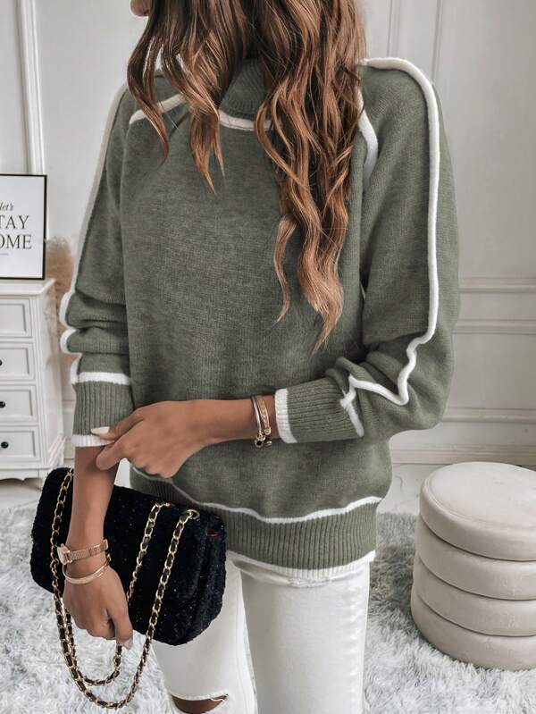 Isabella - Eleganter und warmer gefütterter Pullover