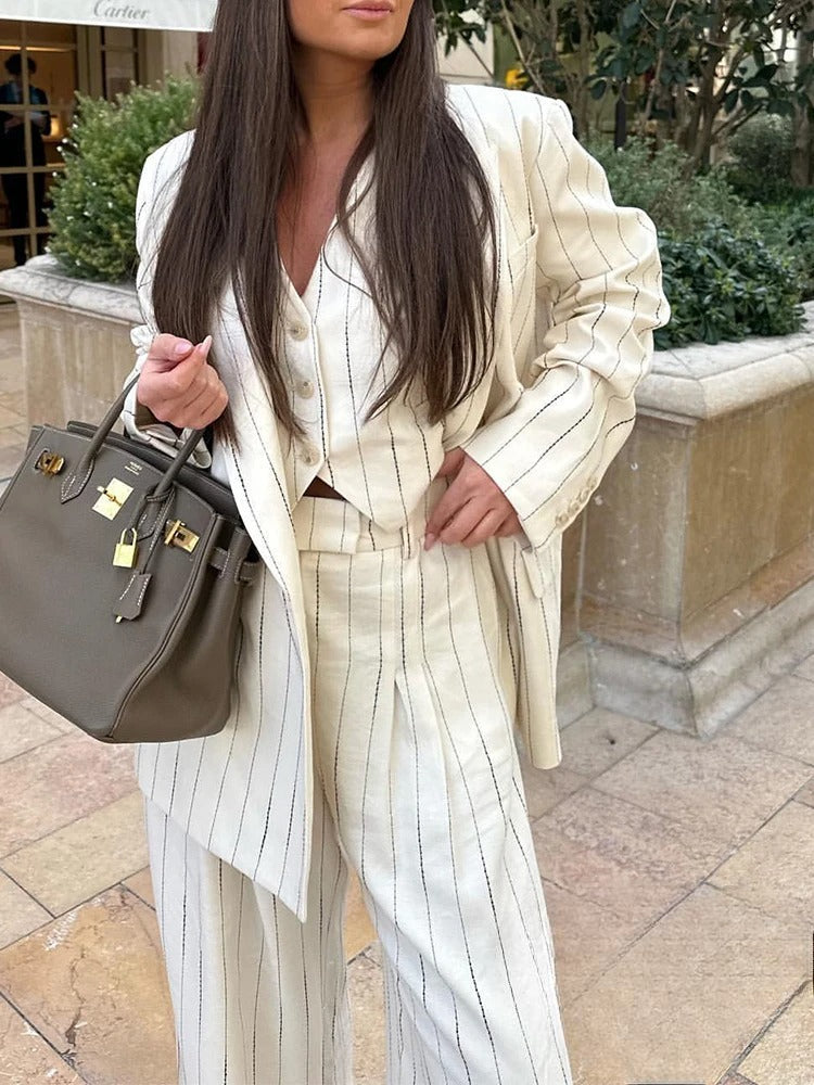 MEGAN - Blazer Pants Set