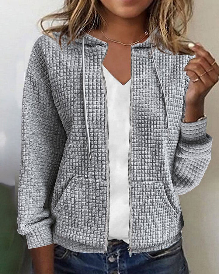 Priya Lässiger Cardigan mit Taschen