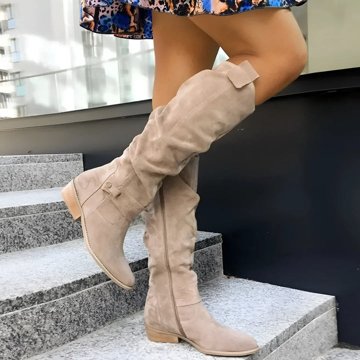 Mayaa - Premium Leder Damenstiefel