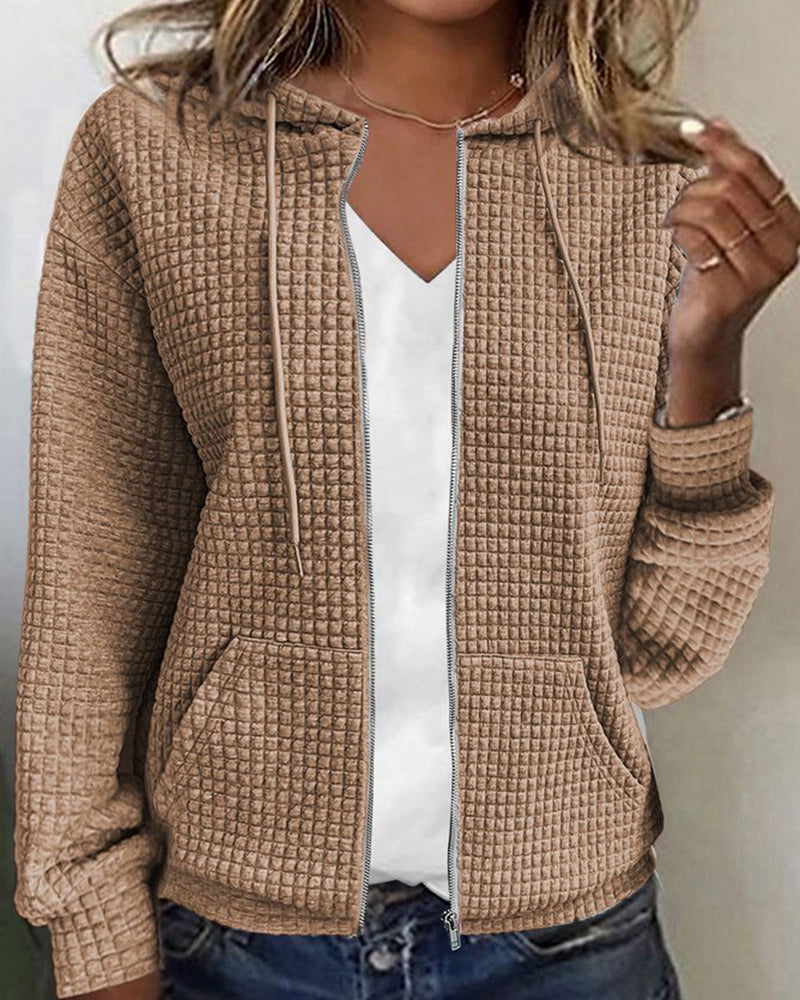 Priya Lässiger Cardigan mit Taschen