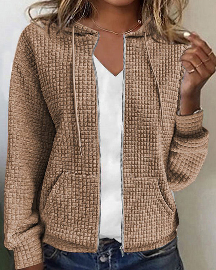 Priya Lässiger Cardigan mit Taschen