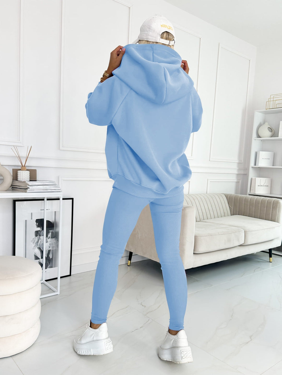 Scarlett – Lässiger und bequemer Sweatshirt-Anzug mit Kapuze