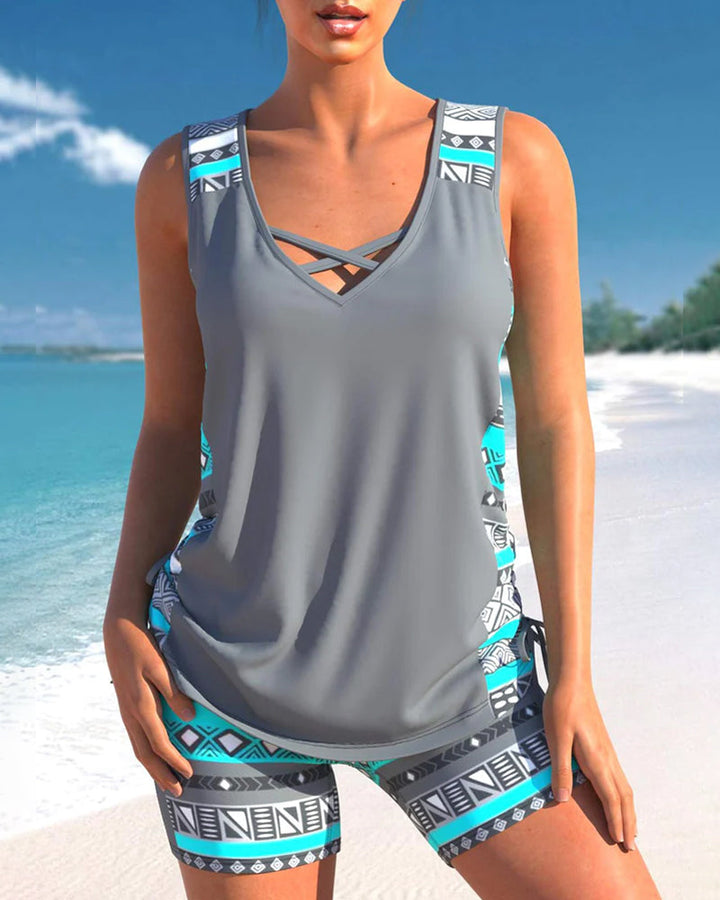 Noemi - Trendy Tankini Badeanzug
