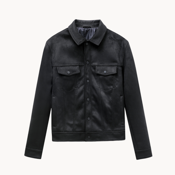 Jacke aus Ahorn-Suede