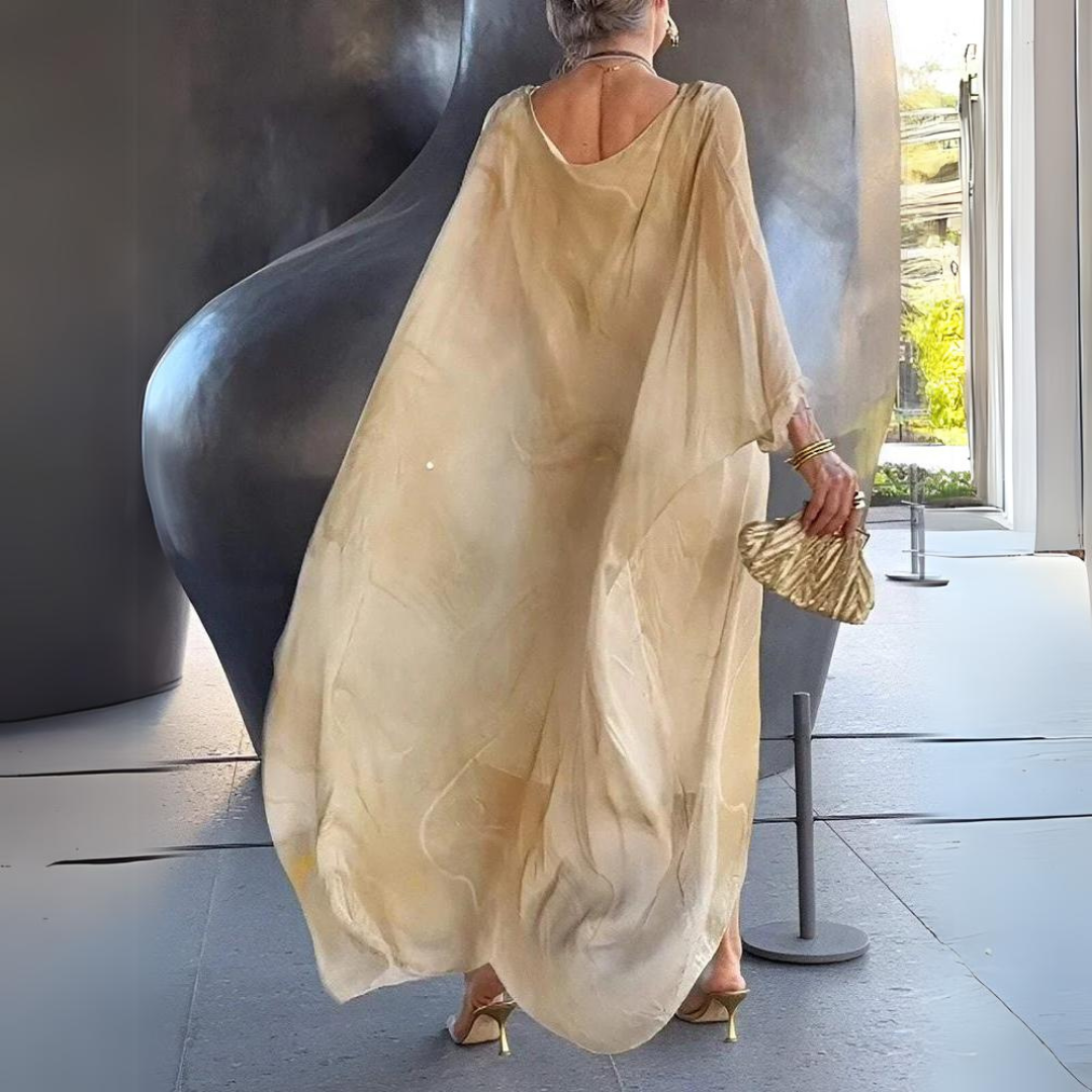 Giulia - Elegantes Seiden Chiffon Kleid