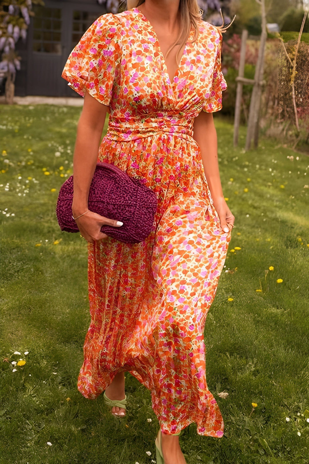 Nathalie - Buntes und luftiges Kleid