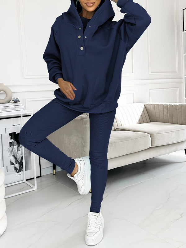 Scarlett – Lässiger und bequemer Sweatshirt-Anzug mit Kapuze