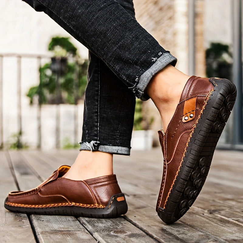 Smith Orthopädische Freizeit-Loafer aus Leder
