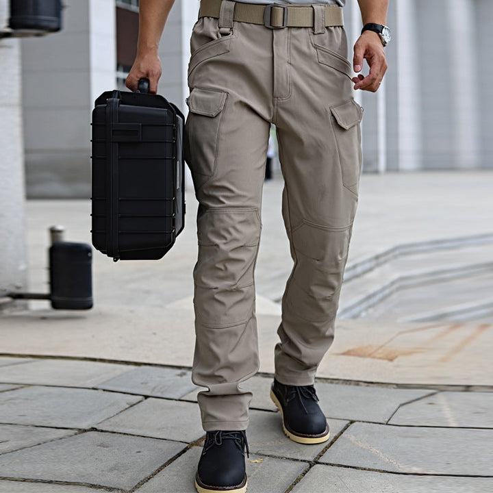 Tommy -Stretch Bikerhose mit Holstertaschen