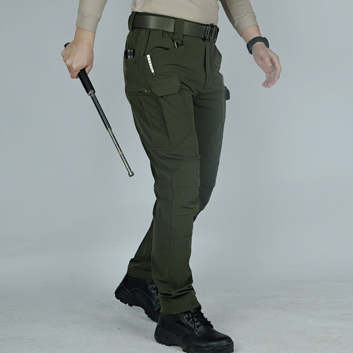 Tommy -Stretch Bikerhose mit Holstertaschen