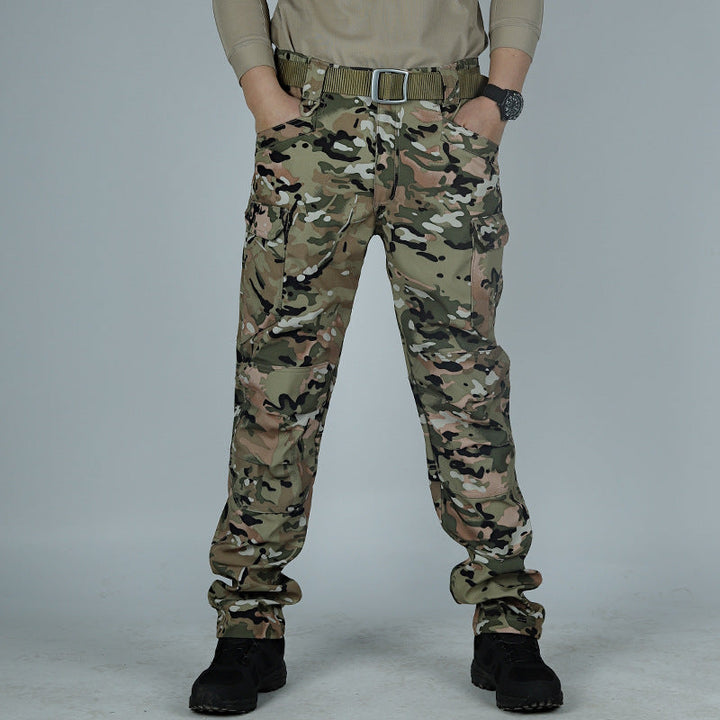 Tommy -Stretch Bikerhose mit Holstertaschen