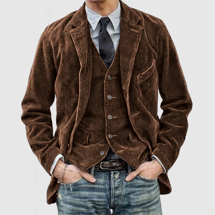 Adam -Der Vintage-Blazer mit Weste