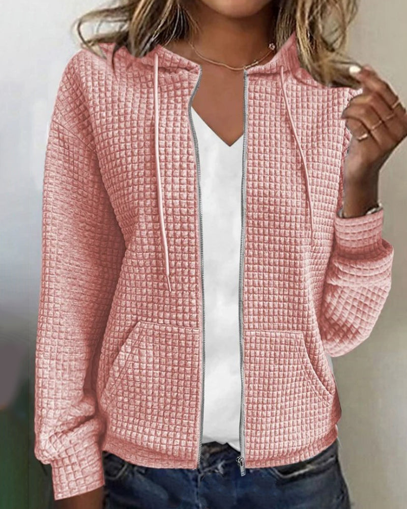 Priya Lässiger Cardigan mit Taschen