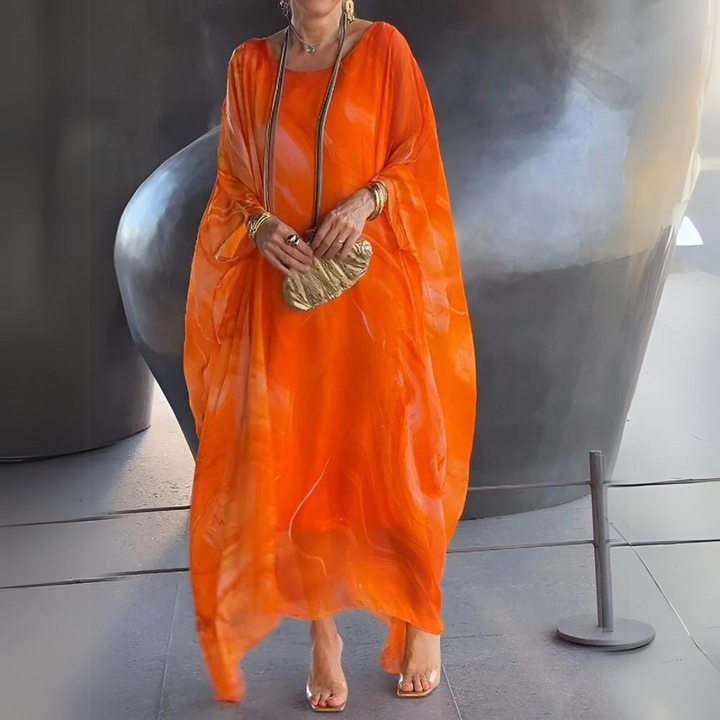 Giulia - Elegantes Seiden Chiffon Kleid