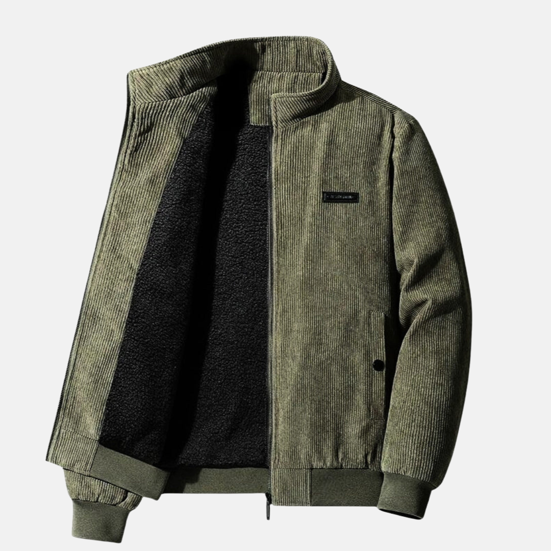 Hugo -Die Zeitlose Cordjacke mit Futter