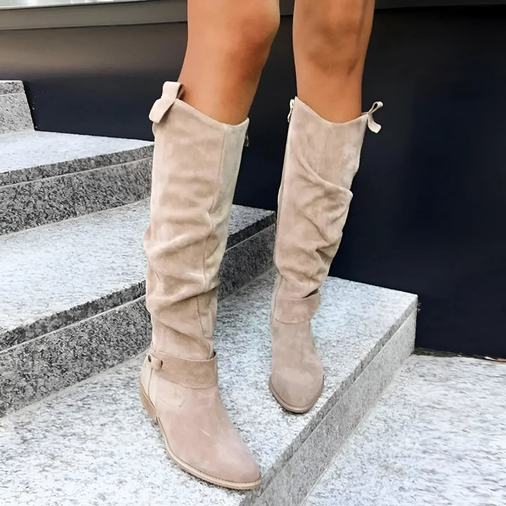 Mayaa - Premium Leder Damenstiefel
