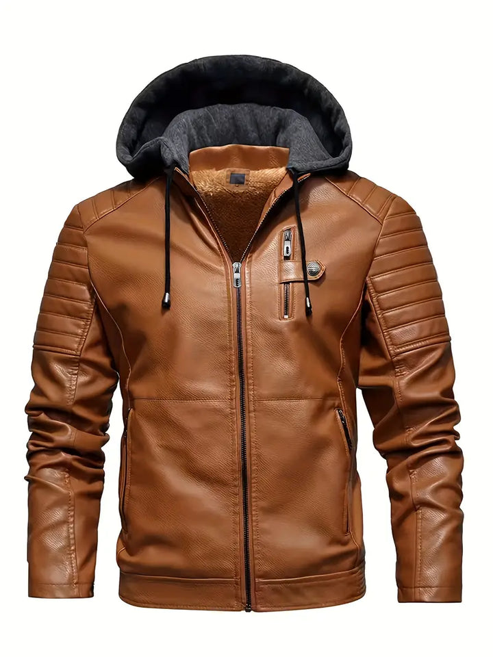 Santino -Die Stilvolle Winterlederjacke