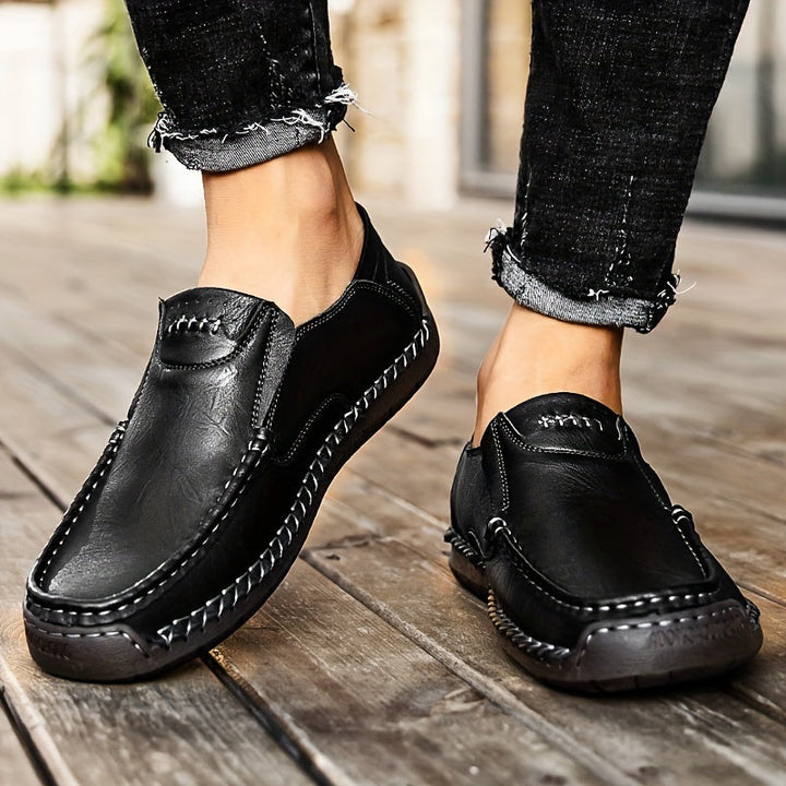 Smith Orthopädische Freizeit-Loafer aus Leder