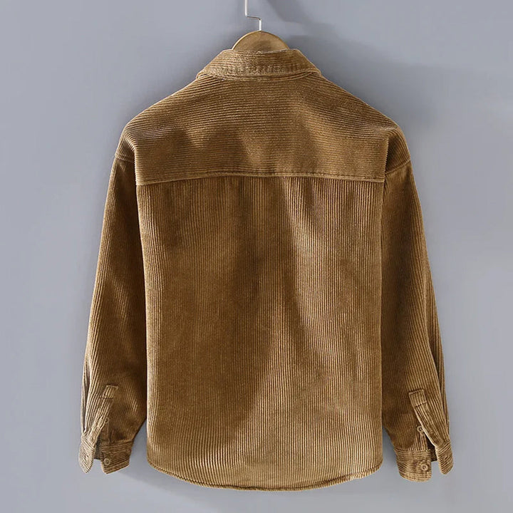 Klassische Design Corduroy Jacke