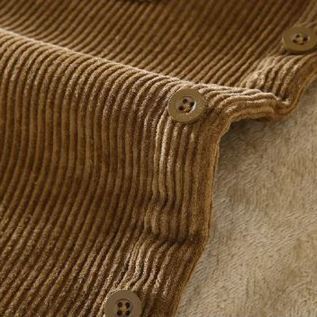 Klassische Design Corduroy Jacke