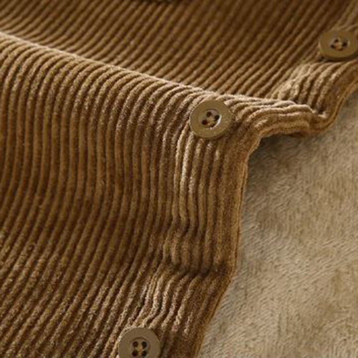 Klassische Design Corduroy Jacke