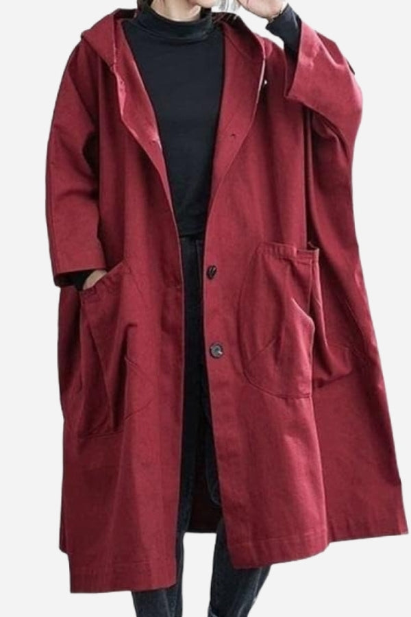 Erica - Wasserdichte oversized Windjacke