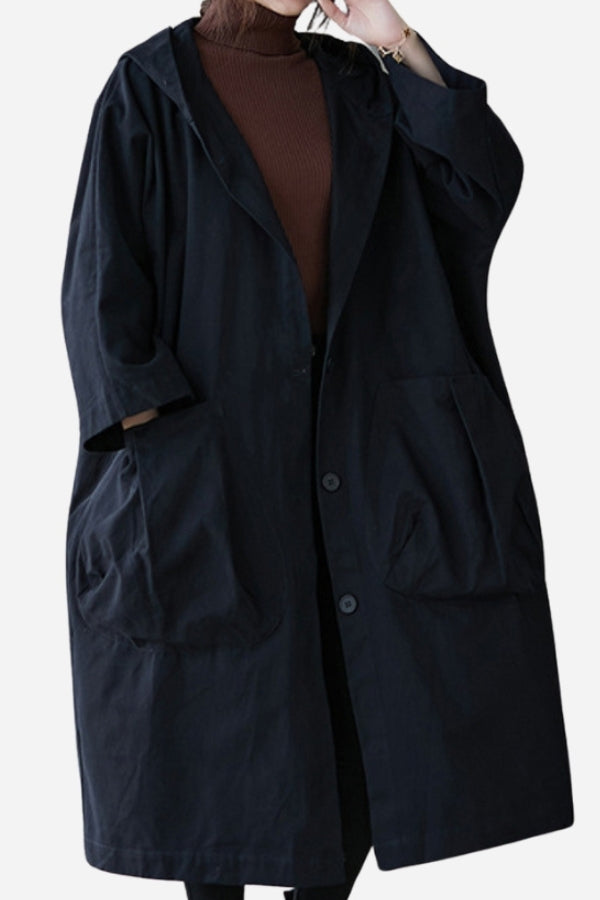 Erica - Wasserdichte oversized Windjacke