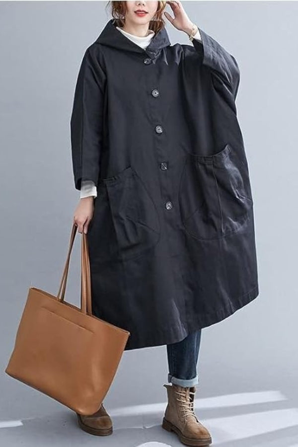 Erica - Wasserdichte oversized Windjacke
