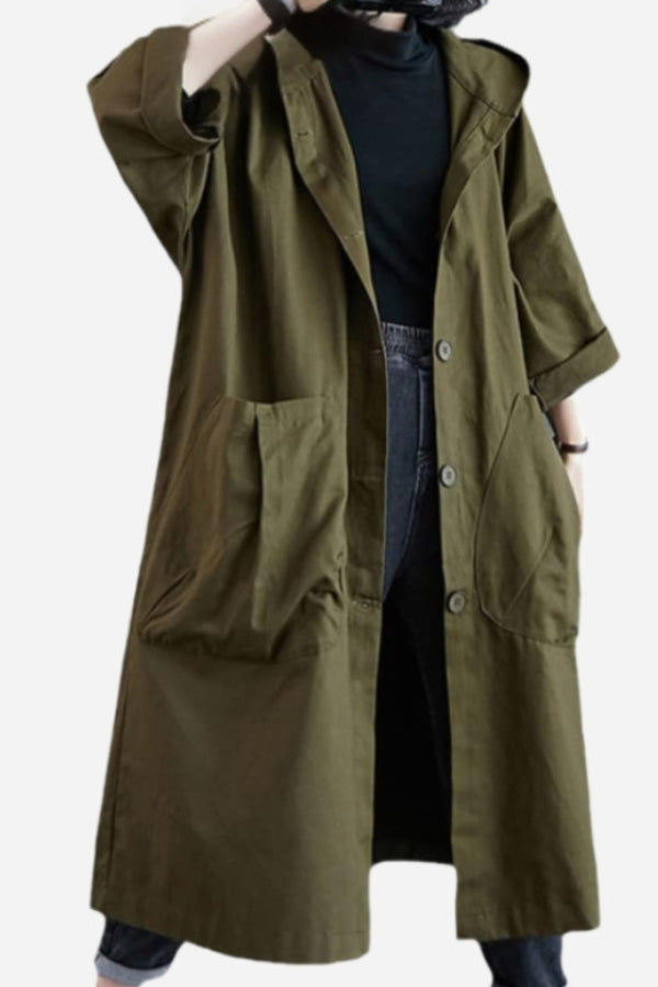 Erica - Wasserdichte oversized Windjacke