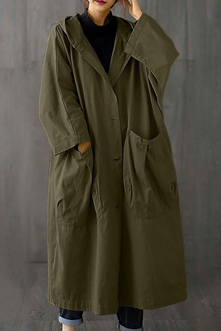 Erica - Wasserdichte oversized Windjacke