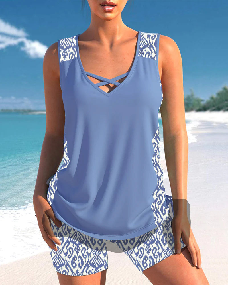 Noemi - Trendy Tankini Badeanzug