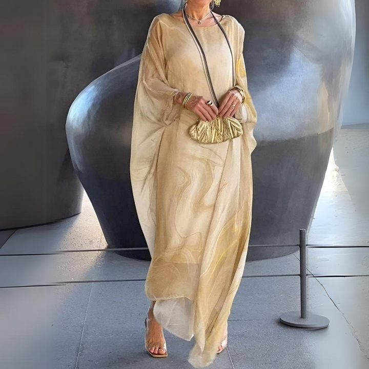 Giulia - Elegantes Seiden Chiffon Kleid