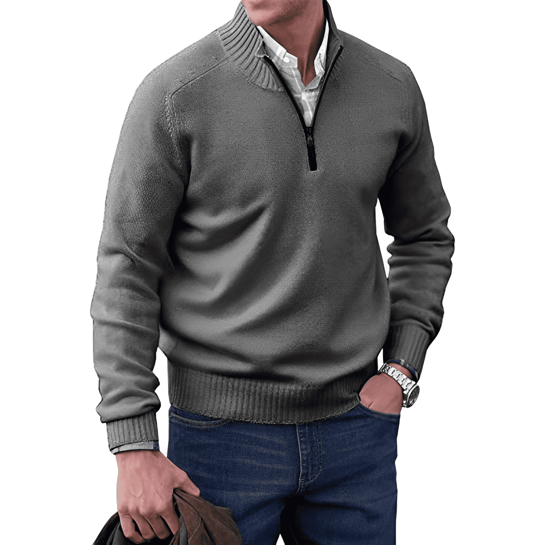 Jones – Eleganter Pullover mit Reißverschluss
