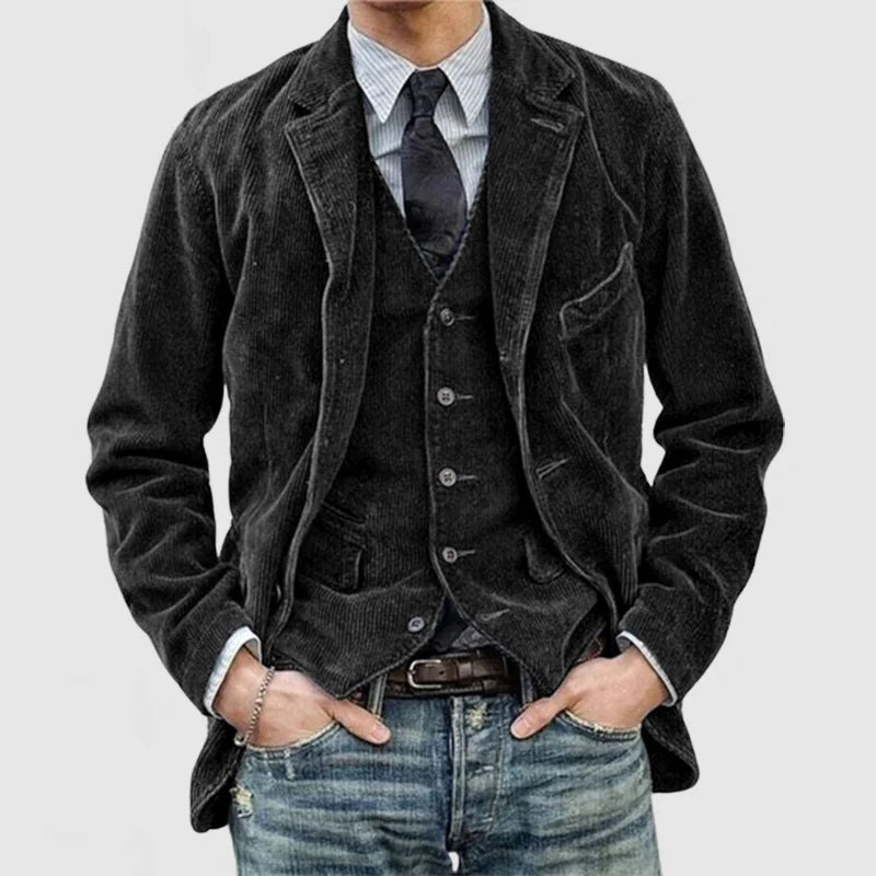 Adam -Der Vintage-Blazer mit Weste