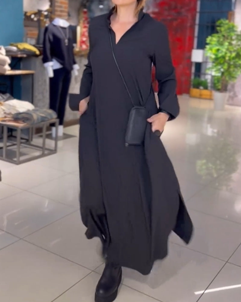Evite - Langes Stretchkleid weich