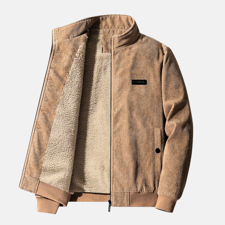 Hugo -Die Zeitlose Cordjacke mit Futter