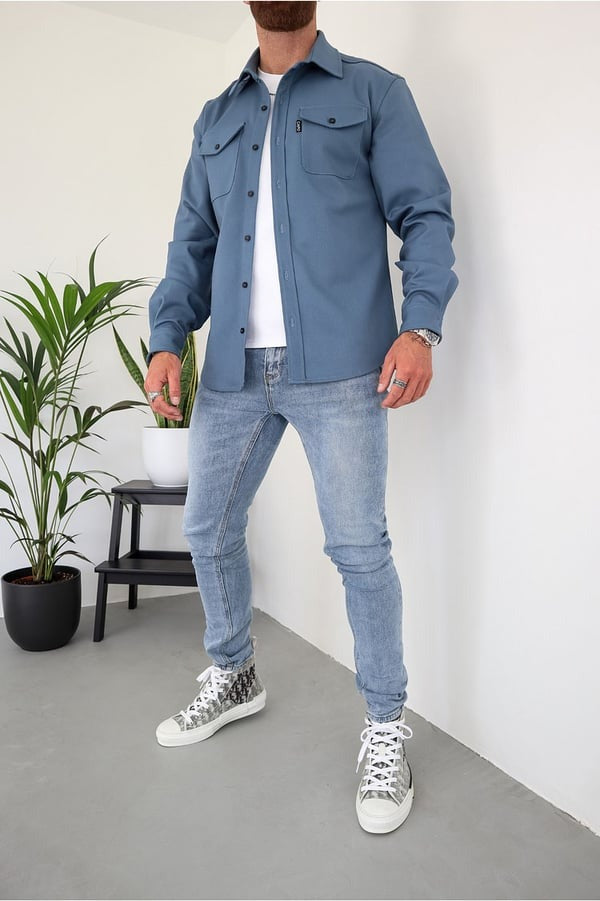 Ozuna - Hemdjacke mit Knöpfen