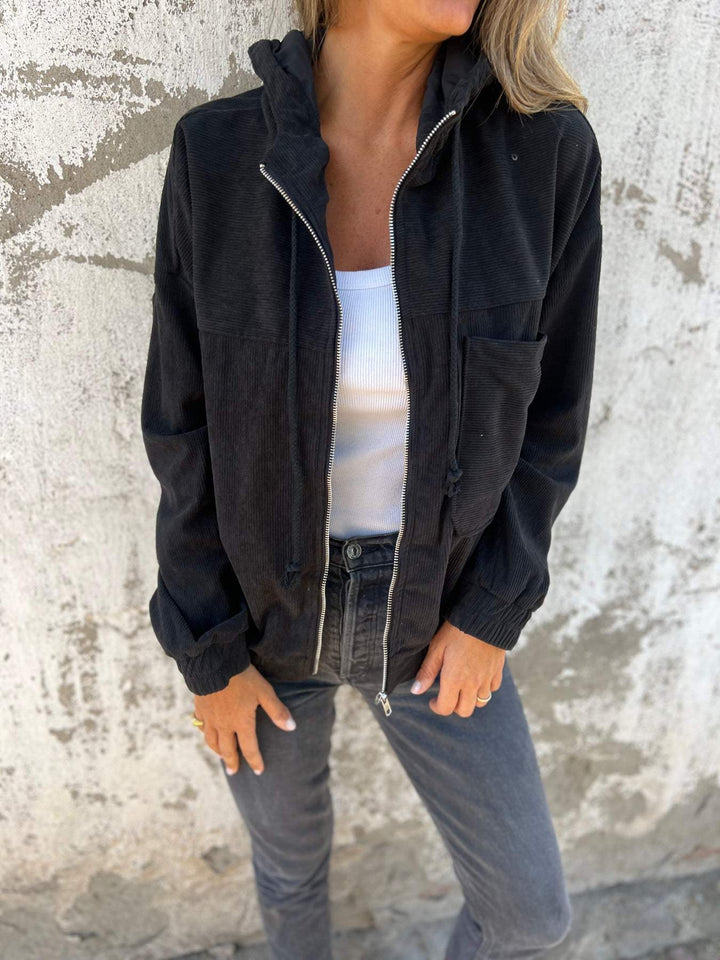 Ariellee - Freizeitjacke mit Kapuze und Reißverschluss