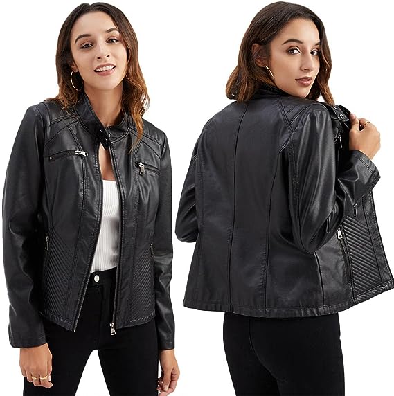 Ariana - Frühlingsjacke aus Leder