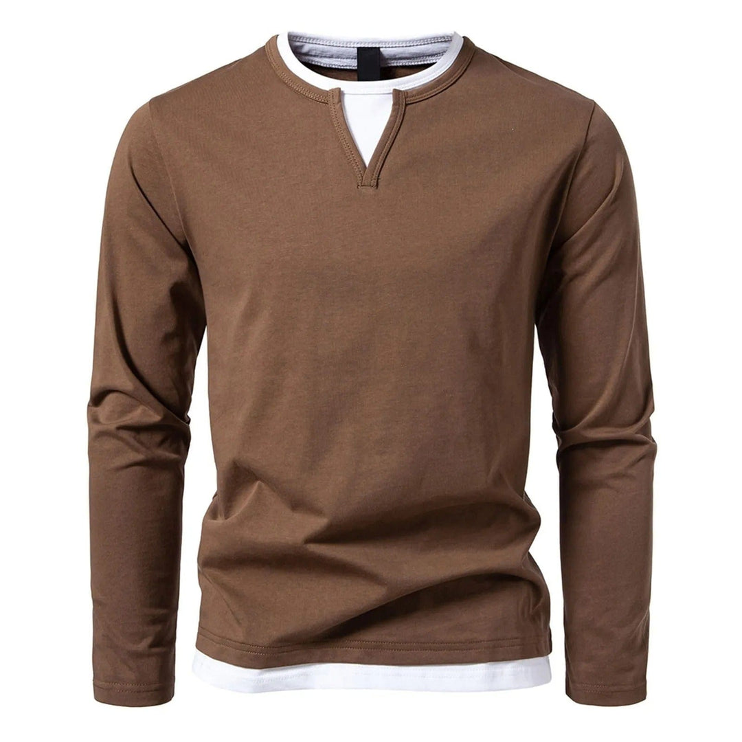 Hem Sworth - Kent Henley mit langen Ärmeln