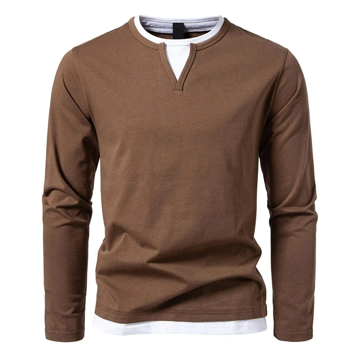 Hem Sworth - Kent Henley mit langen Ärmeln