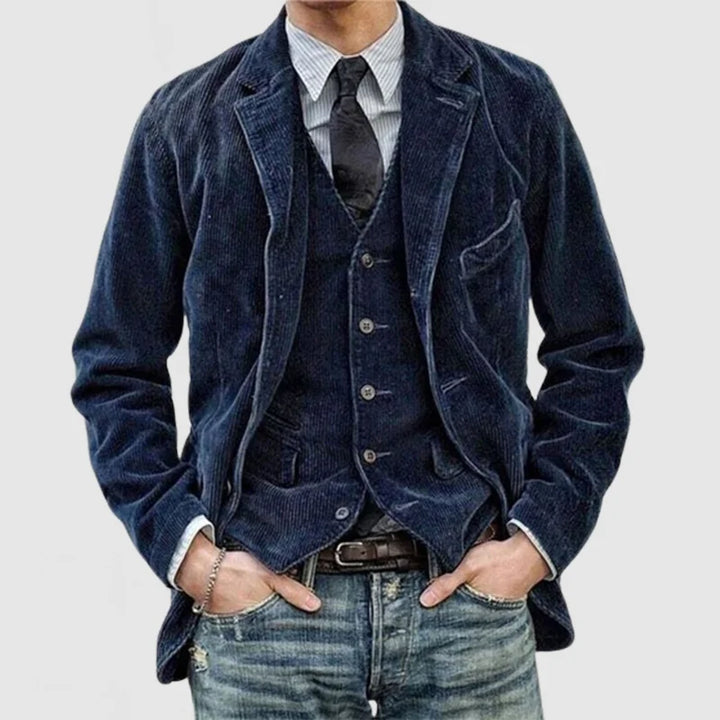 Adam -Der Vintage-Blazer mit Weste