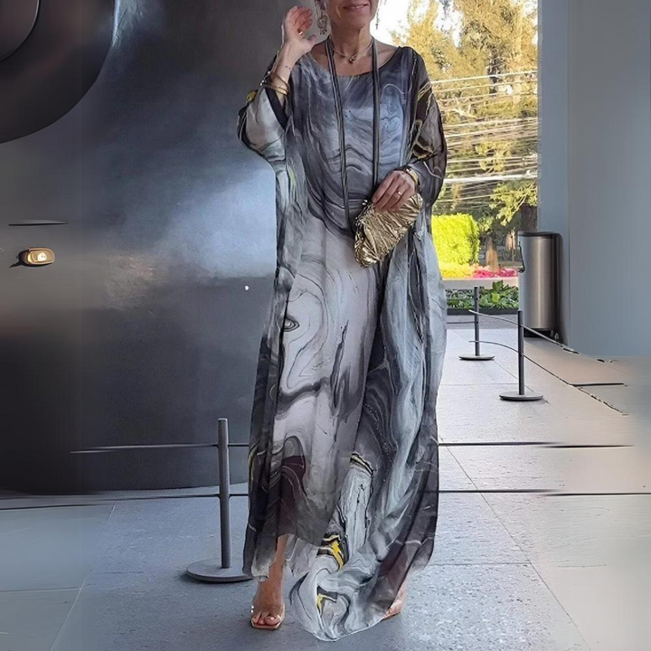 Giulia - Elegantes Seiden Chiffon Kleid