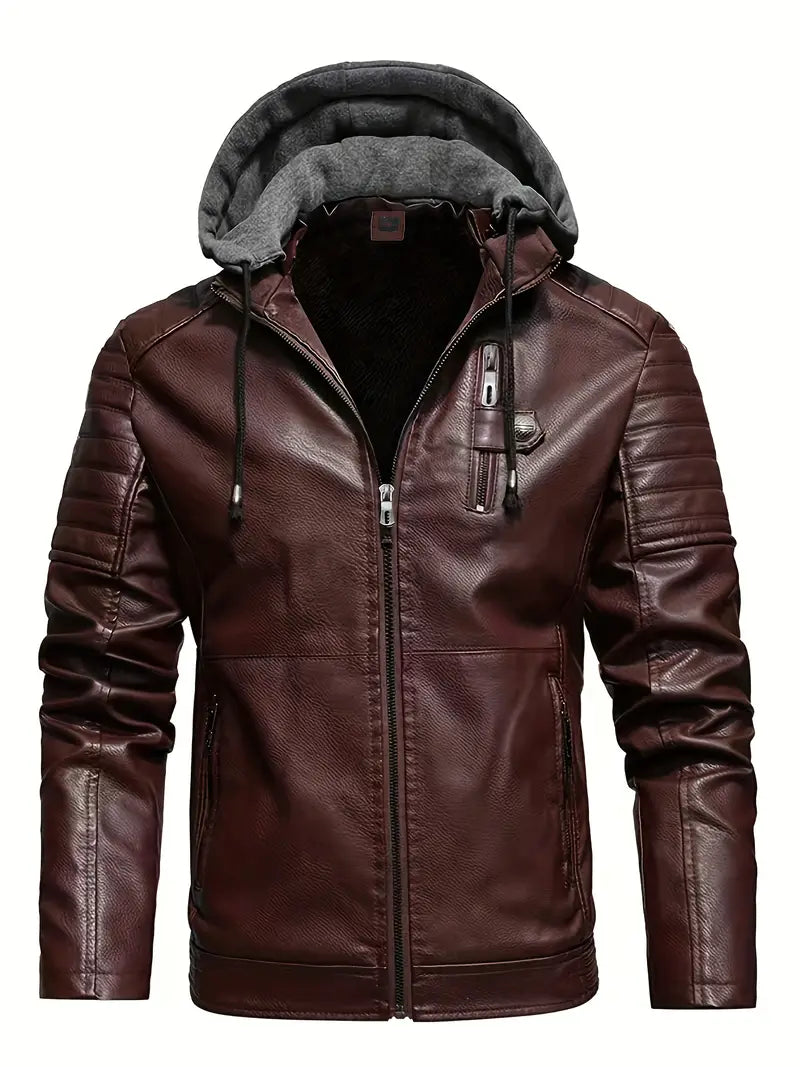 Santino -Die Stilvolle Winterlederjacke