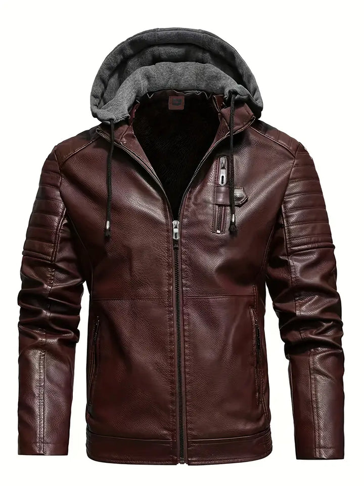 Santino -Die Stilvolle Winterlederjacke