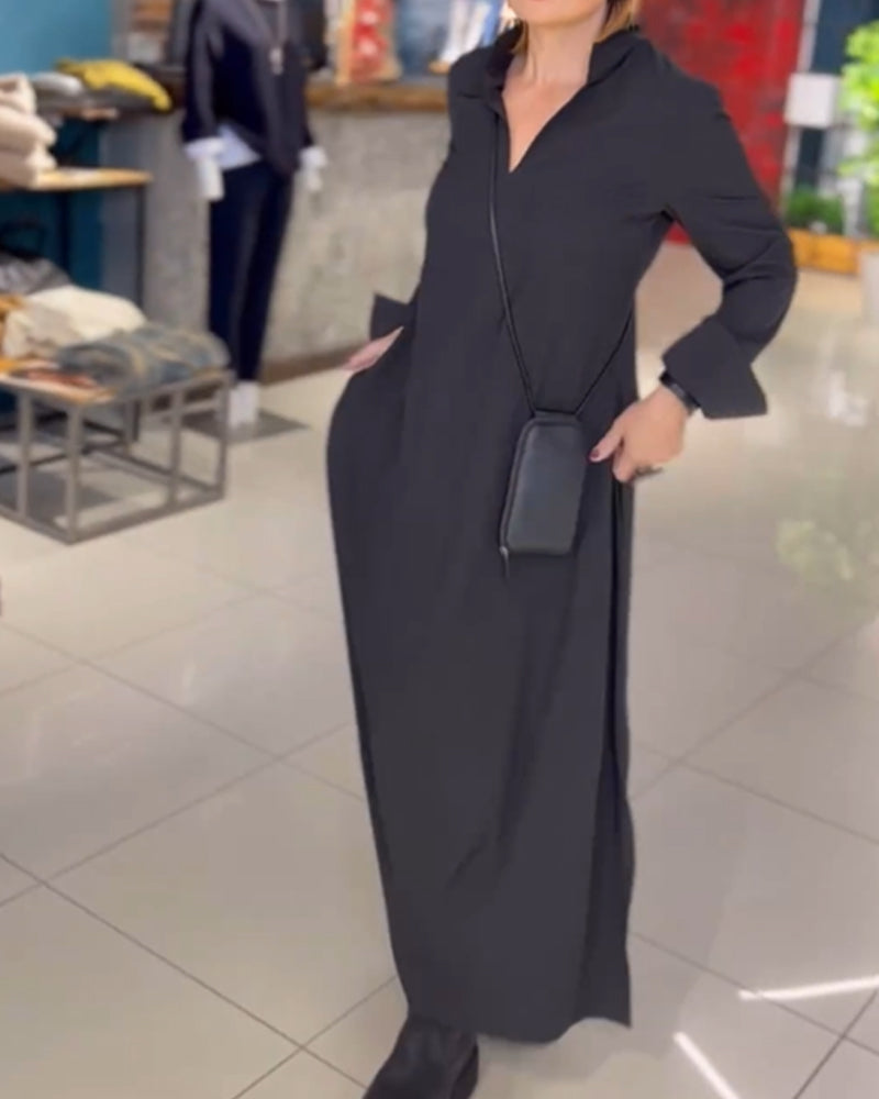 Evite - Langes Stretchkleid weich